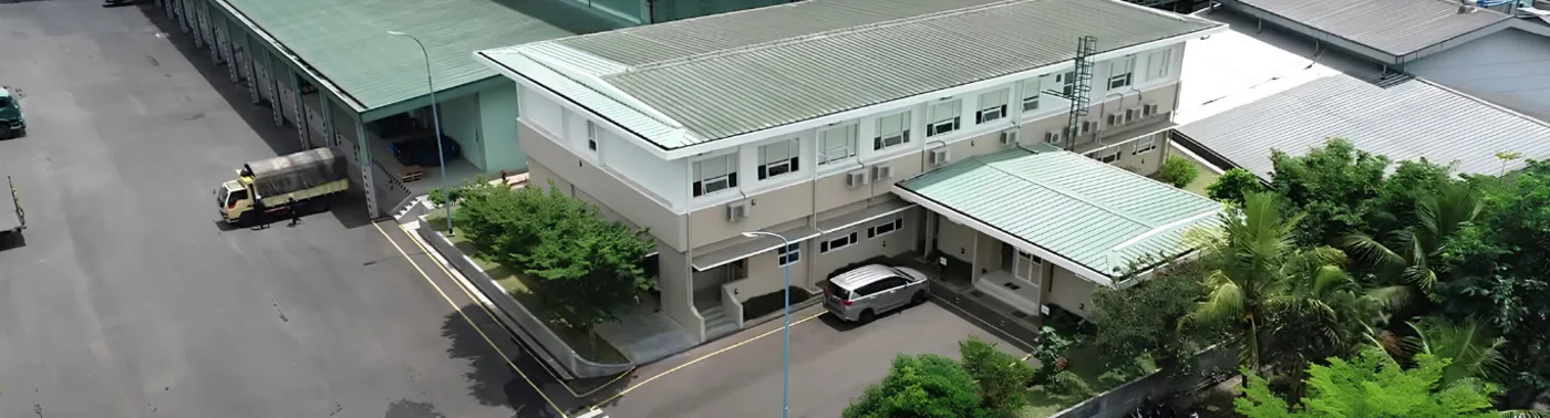 The PT Semarang Herbal Indo Plant office and production complex in Semarang